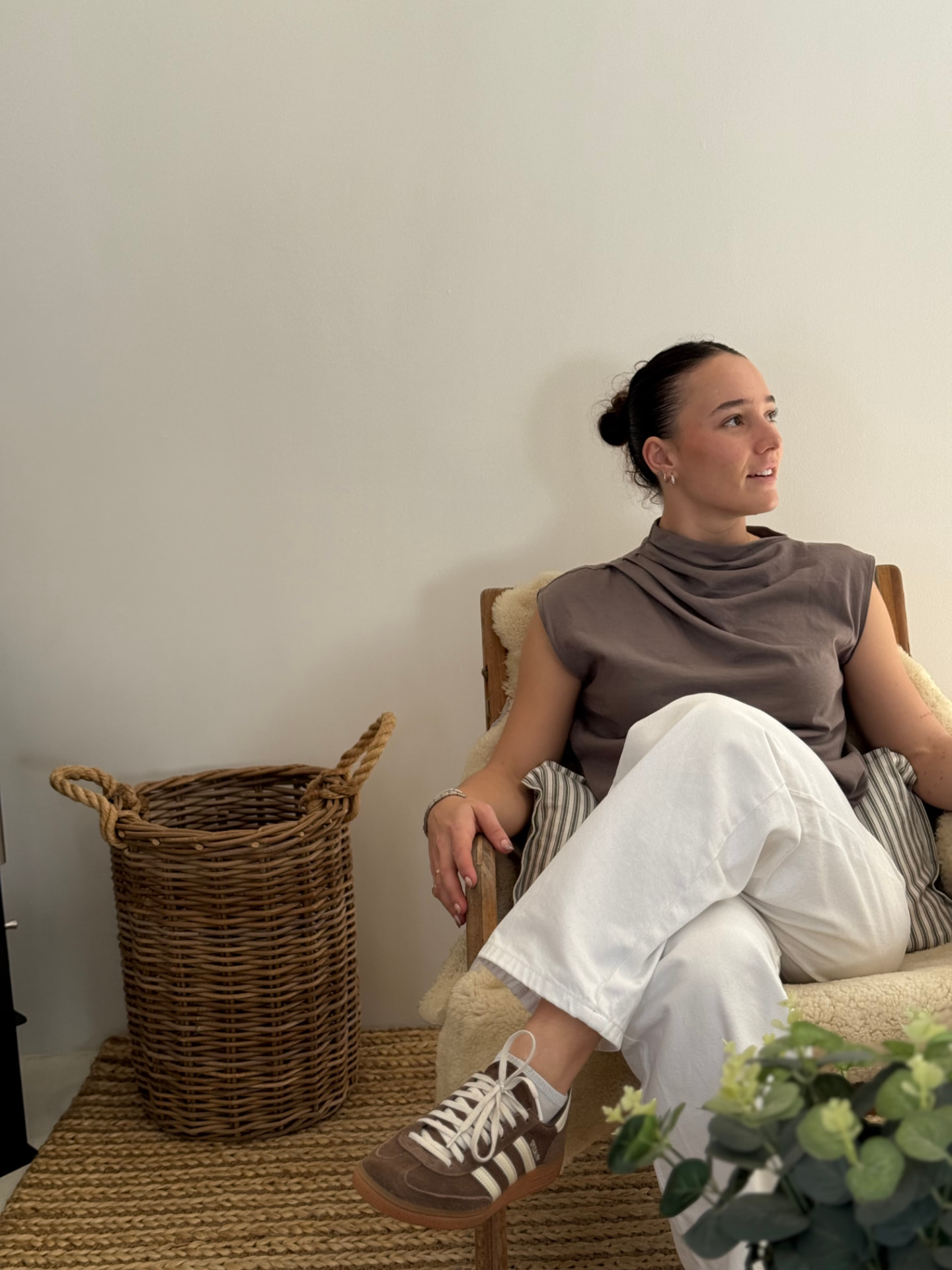Georgia Lyn, founder of Georgia Lyn Interiors, in her Cape Town studio